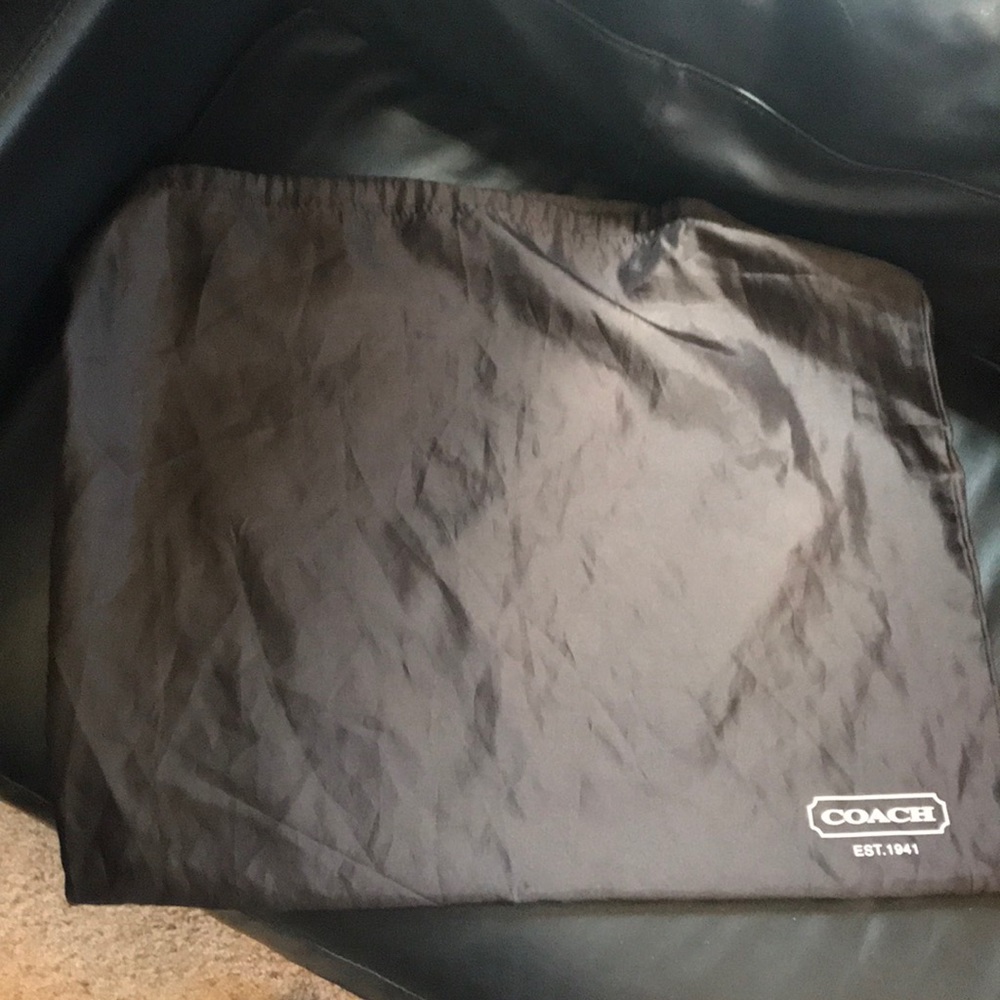 Coach purse drawstring dust bag